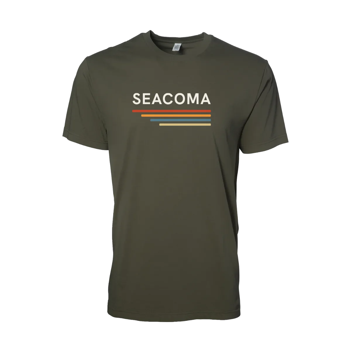 Seacoma Short Sleeve Tee — Pigment Army, front
